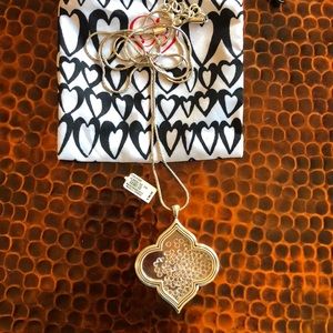 Brighton Toledo Saltar Crystal filled Necklace